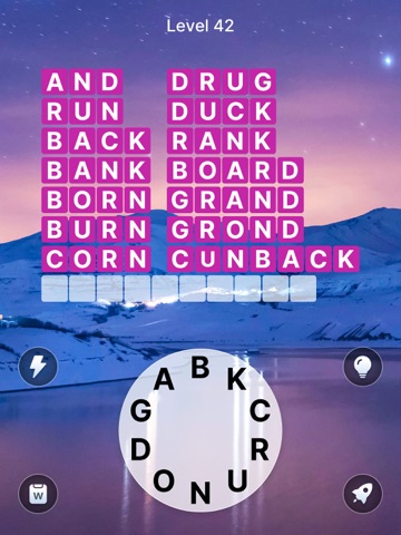 Word Puzzle Explorer iPad screenshot