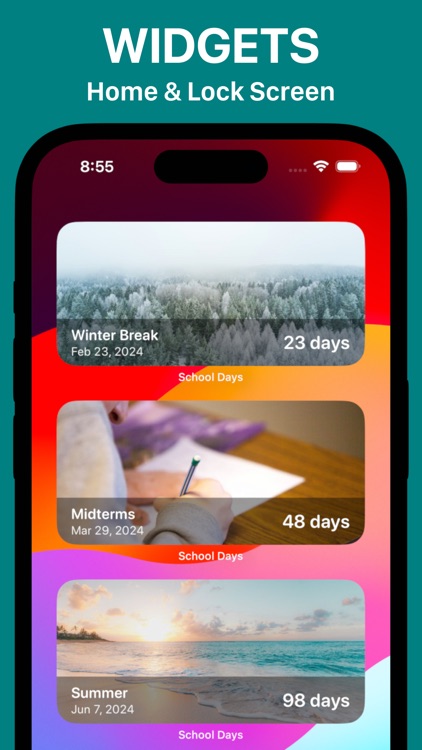 School Days Counter & Widget