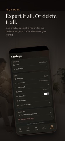 Kolibri – Baby Tracker & Diary Screenshot 6 of 6
