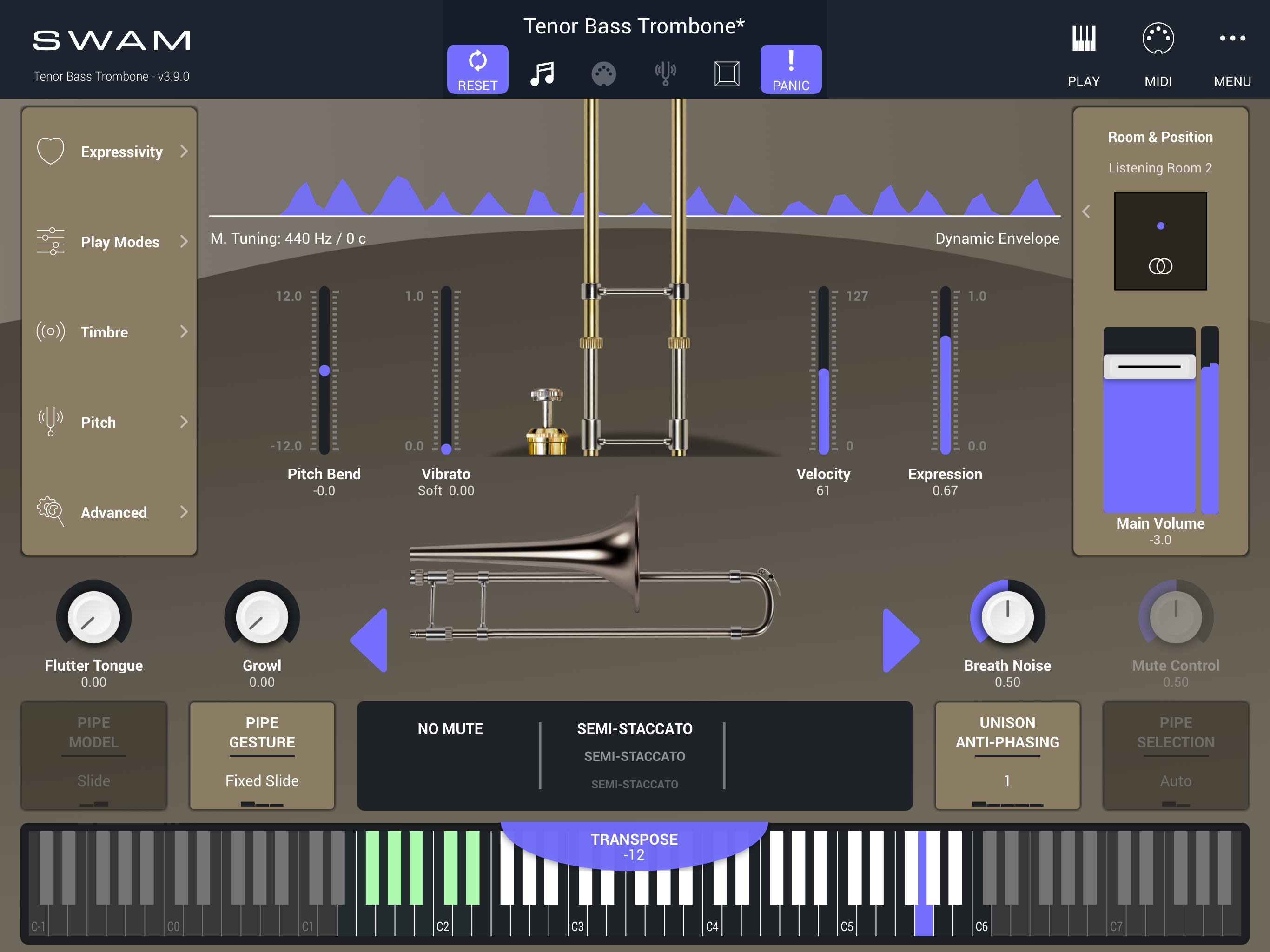 SWAM Tenor Bass Trombone screenshot 12