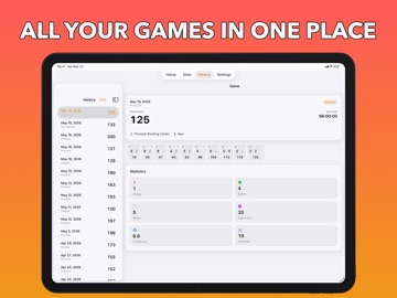 Bowling Score Keeper: Pindeck iPad screenshot
