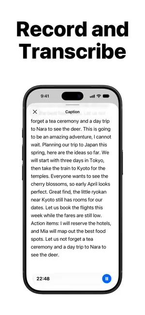 Memo - Transcribe Voice Notes screenshot 2