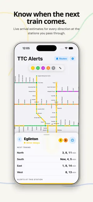TTC Disruption Alerts screenshot 3