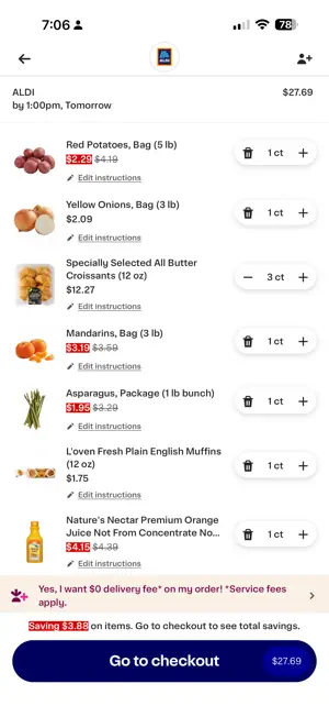 ALDI Grocery Pickup & Delivery screenshot 3