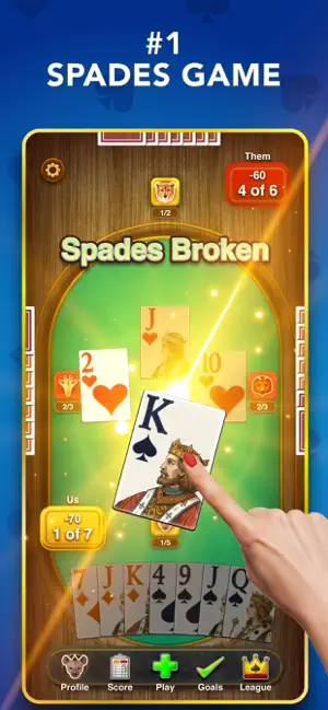 Spades the Card Game screenshot 1
