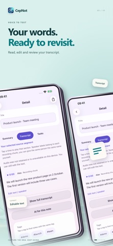 AI Note Taker: CepNot Screenshot 4 of 10