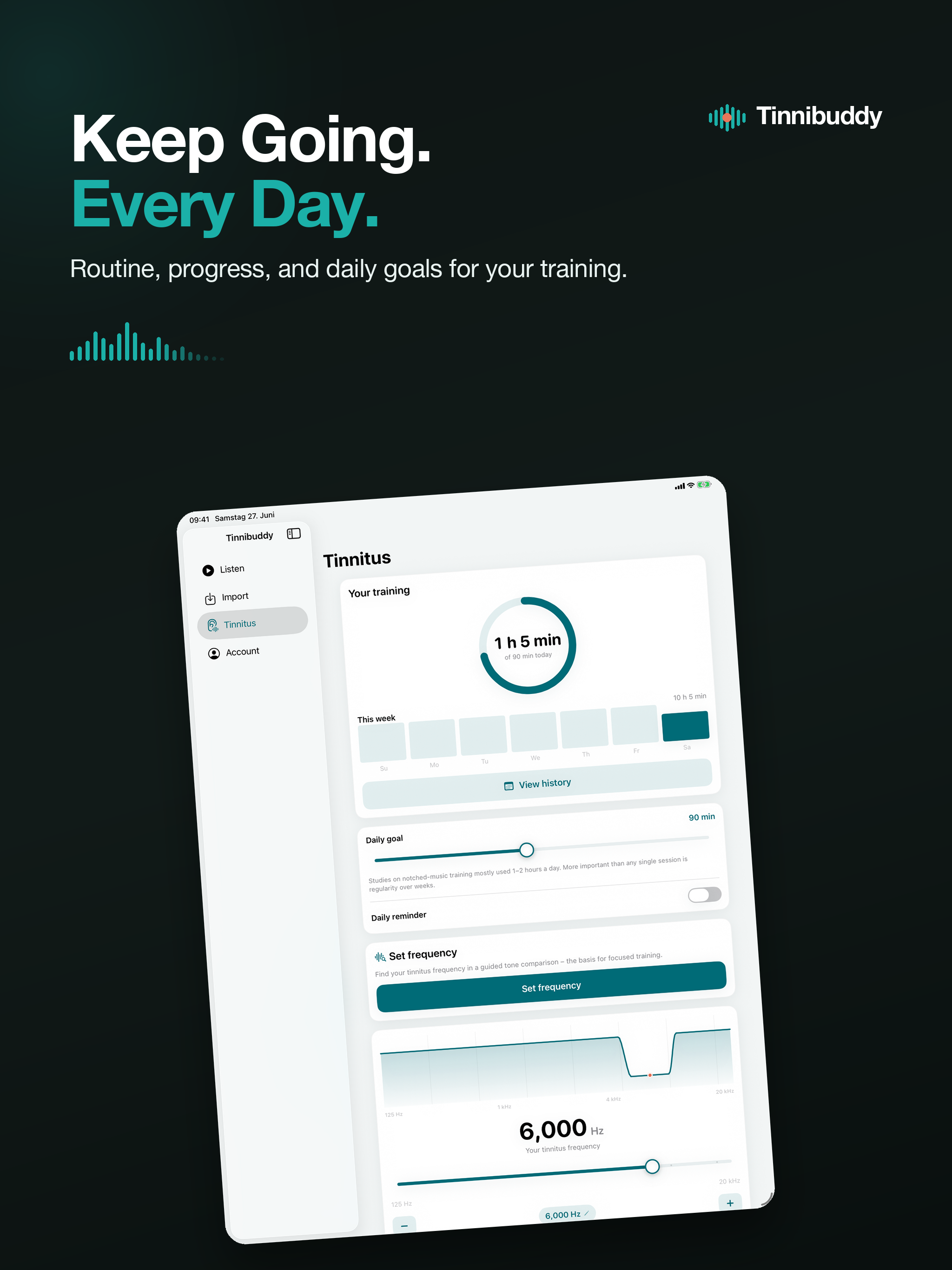 Tinnibuddy Tinnitus App