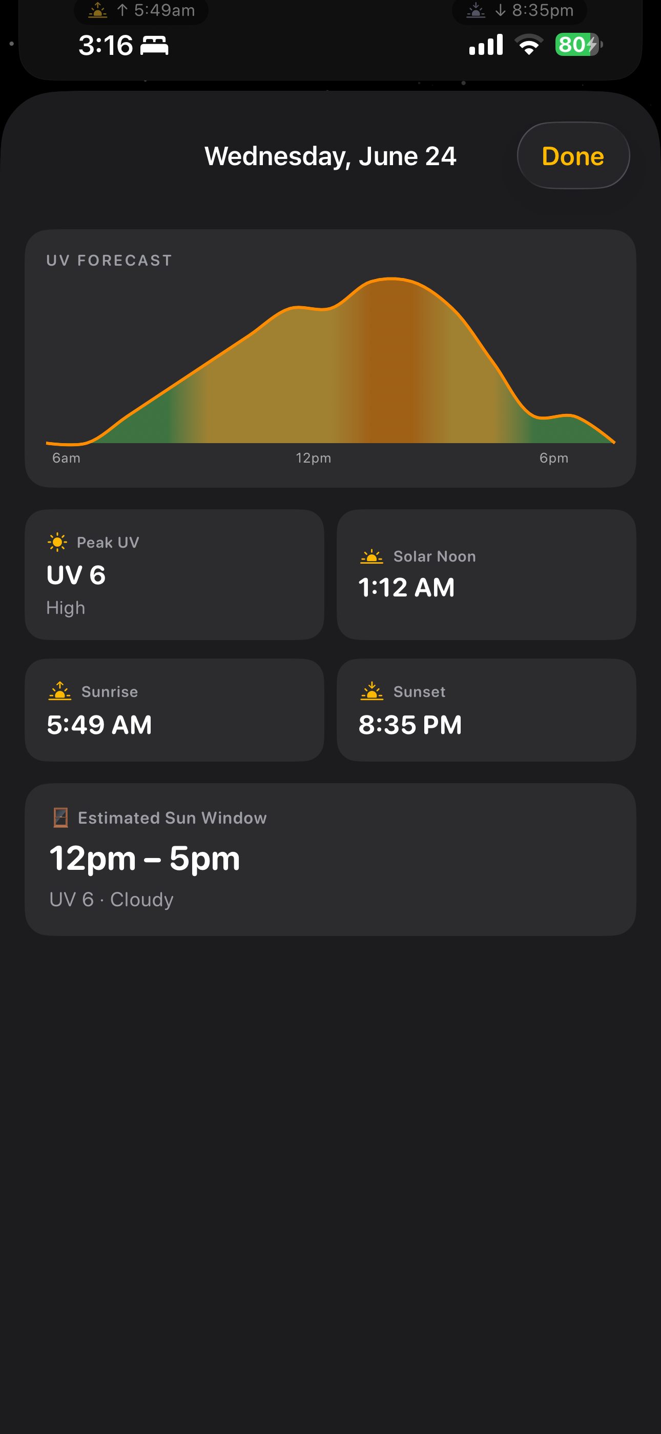 SunDaily: UV & Sunshine screenshot 6