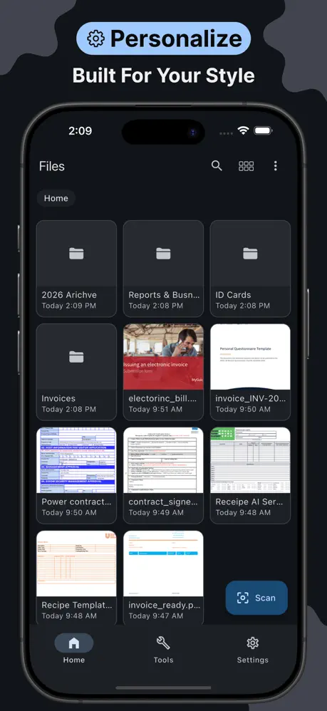 DocKit: PDF Scanner & Toolkit 智能文档扫描应用截图