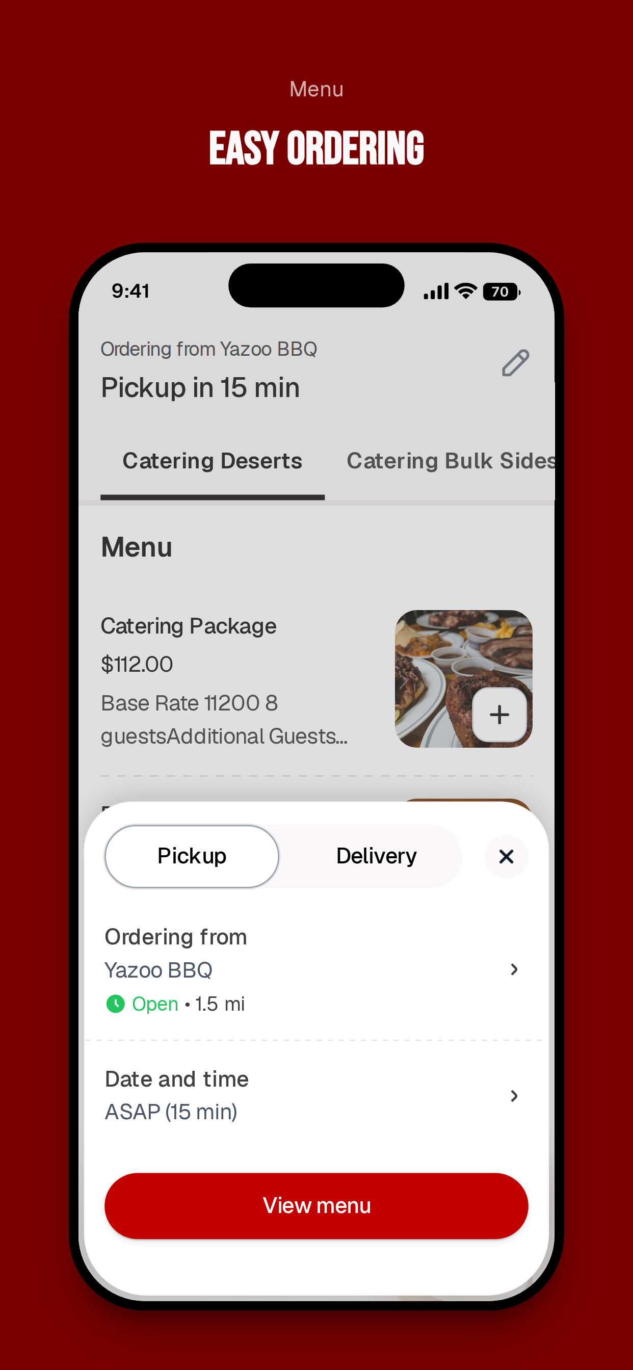 Yazoo BBQ Company screenshot 3