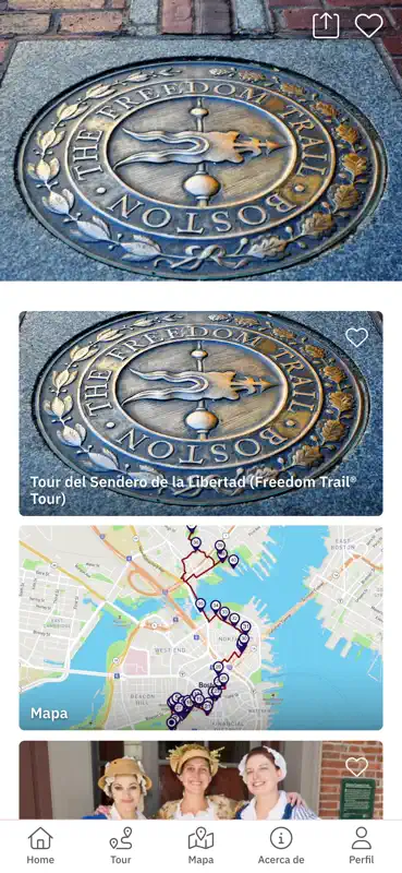 App Oficial del Freedom Trail screenshot 1 of 6