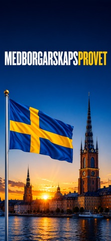 SWEDISH CITIZENSHIP TEST Screenshot 1 of 3