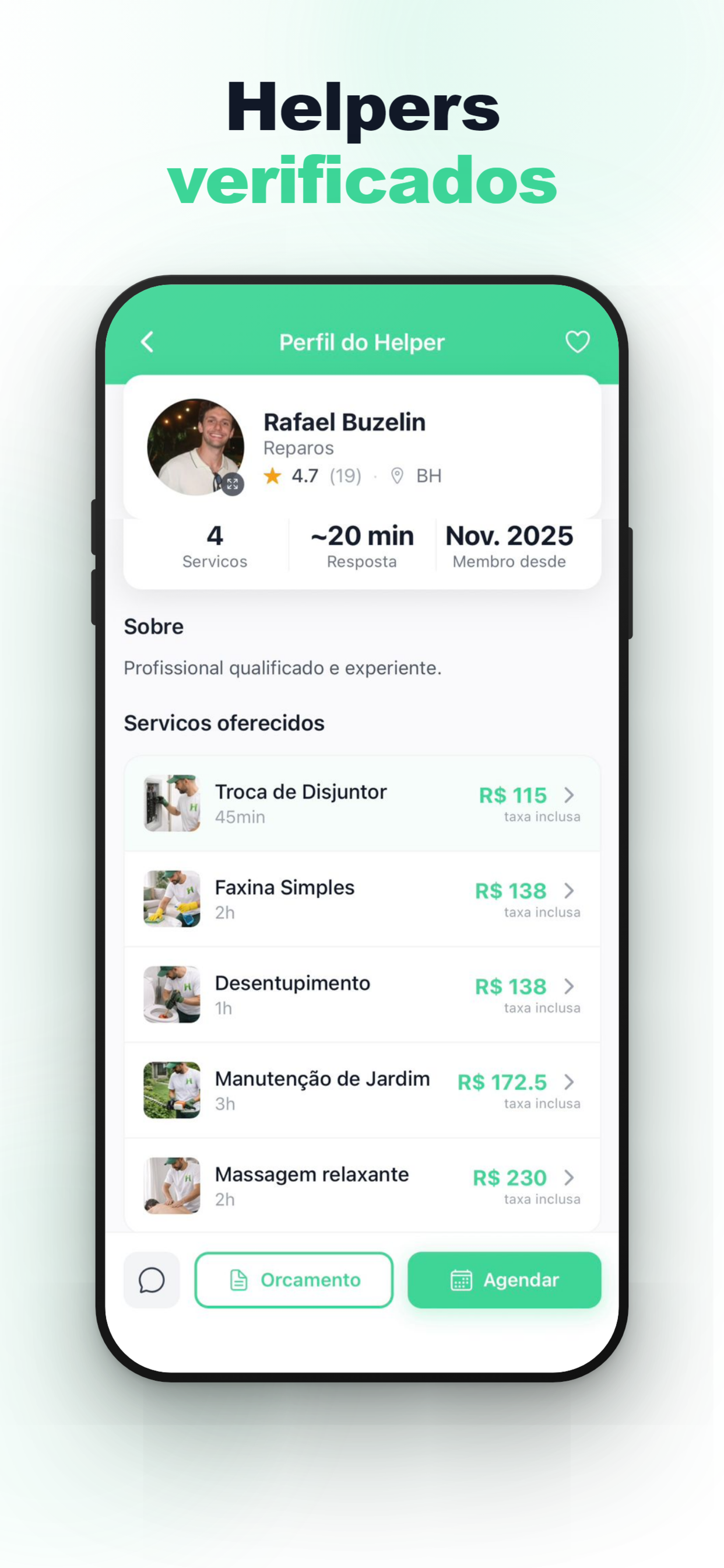 Help Me Cliente