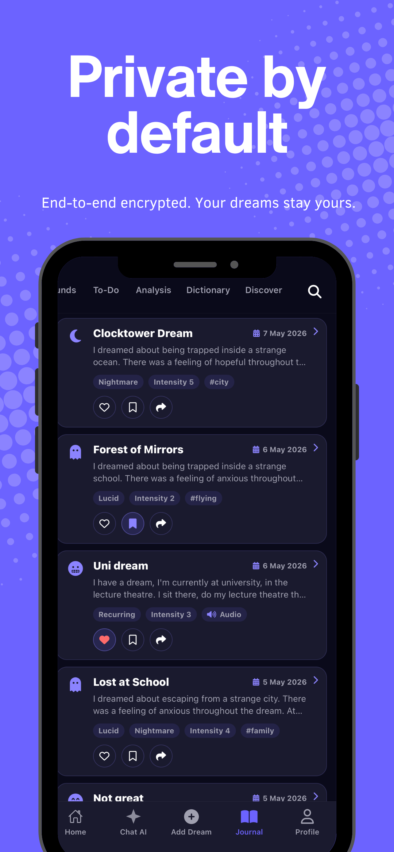 iDream Pro: Dream Journal screenshot 3