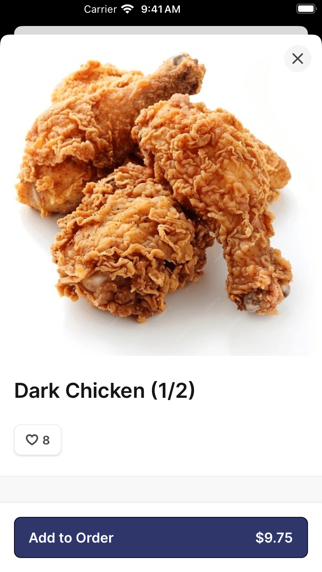 Harold's Chicken iPhone screenshot 4 - Food & Drink app