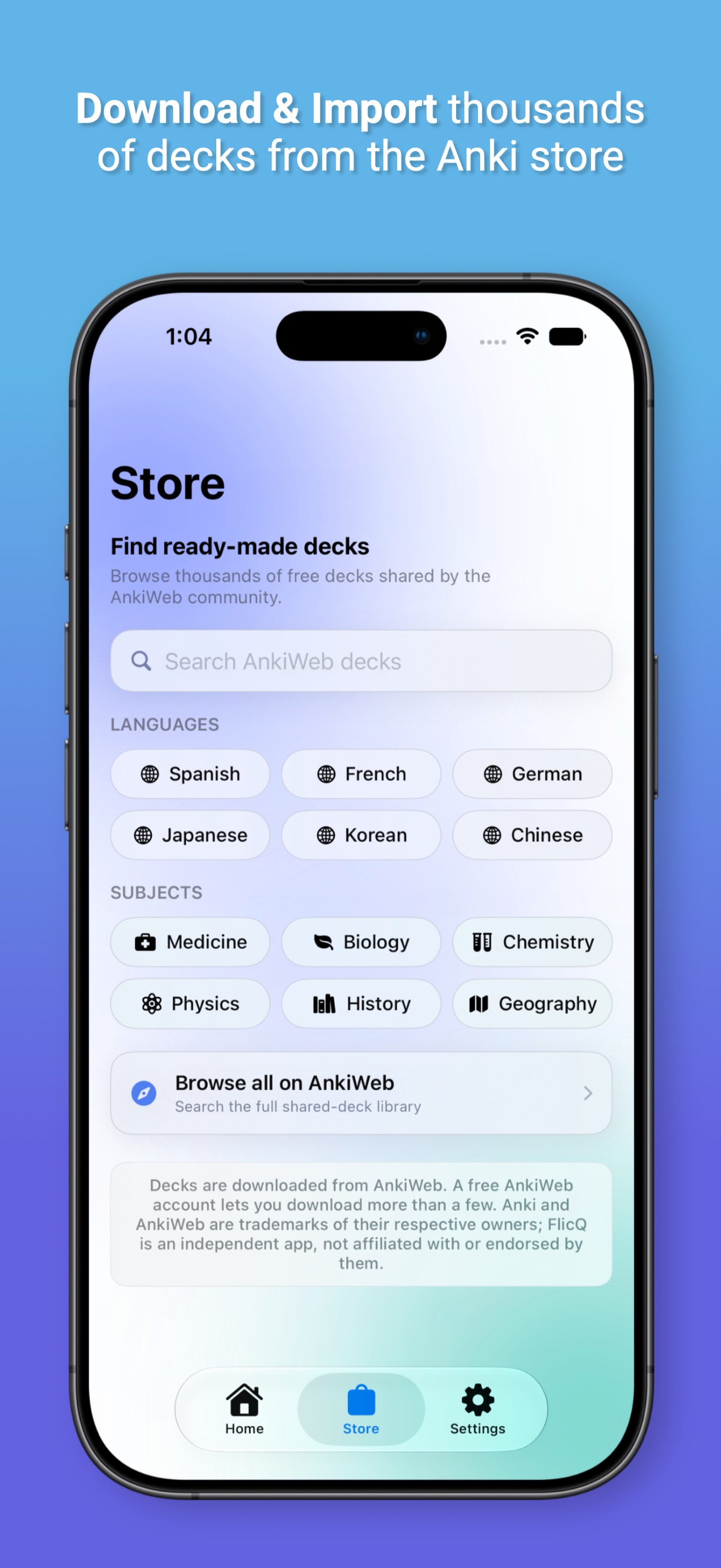 Screenshot 4 of FlicQ Flashcards
