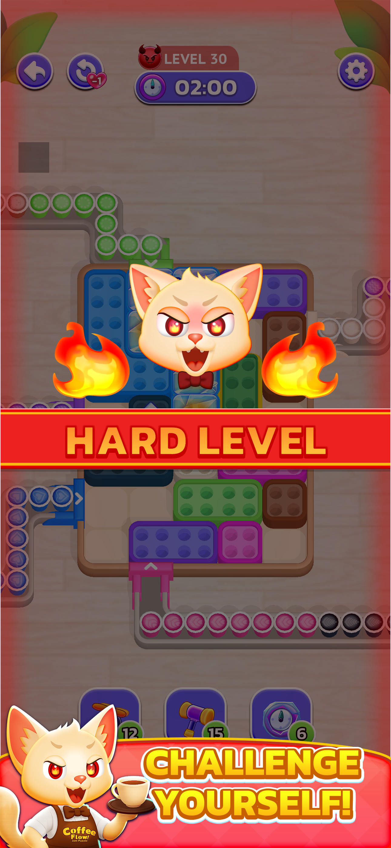 Coffee Flow! : Jam Puzzle screenshot 3
