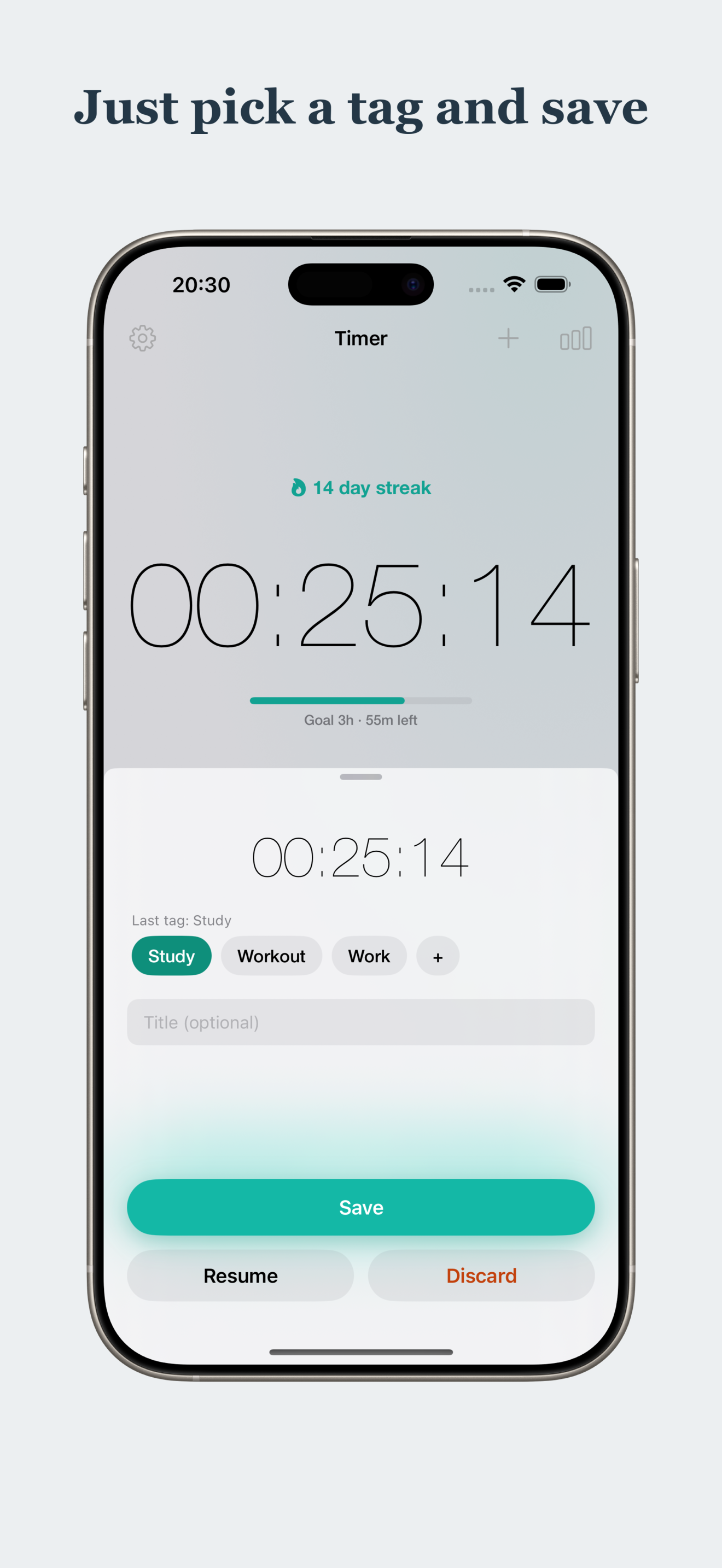 Time Manage: Count-Up Timer screenshot 4