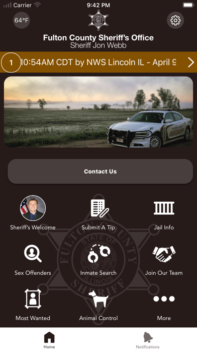 Fulton County Sheriff Illinois Screenshot