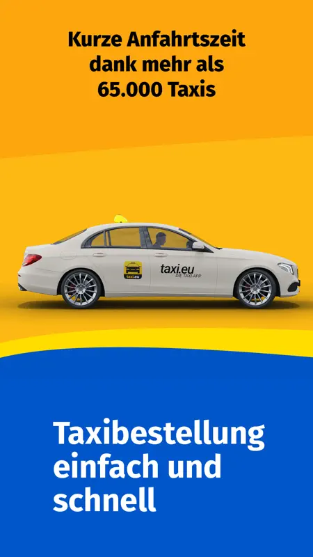 taxi.eu - Taxi-App für Europa screenshot 1 of 9