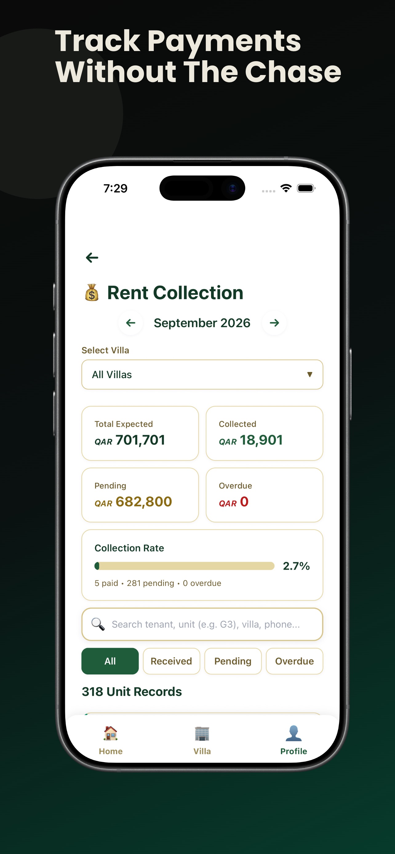 Screenshot 4 of Roomie Property Manager