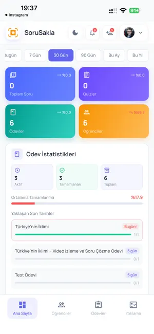 SoruSakla Öğretmen screenshot 1
