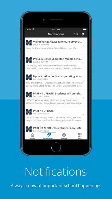 Middleton School District Screenshot