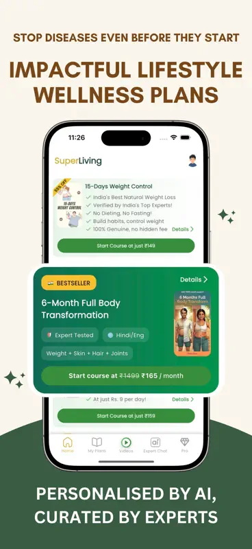 SuperLiving: My Wellness Coach screenshot 2 of 6