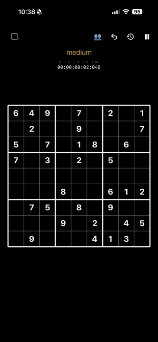 SimpleSudokuSwipe Screenshot 3 of 4