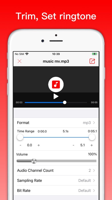 MP3 Converter - video to music Screenshot