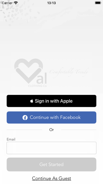 Val Clothing Co Screenshot