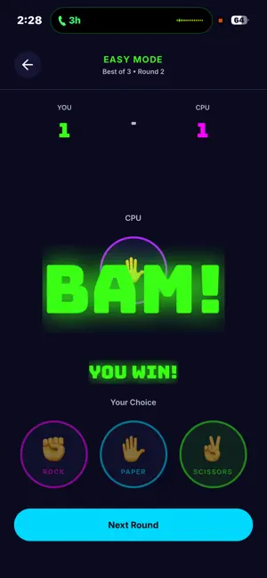 Rock Paper Scissors (6772b2) screenshot 2