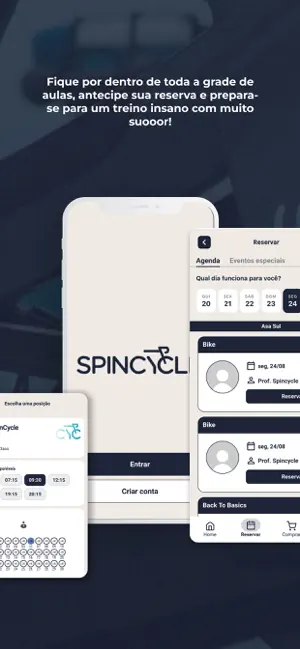 Spincycle cycling studio screenshot 2
