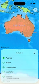 My Visited Countries screenshot