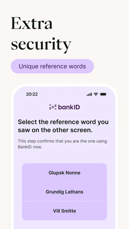 Screenshot 5 di 5 di BankID