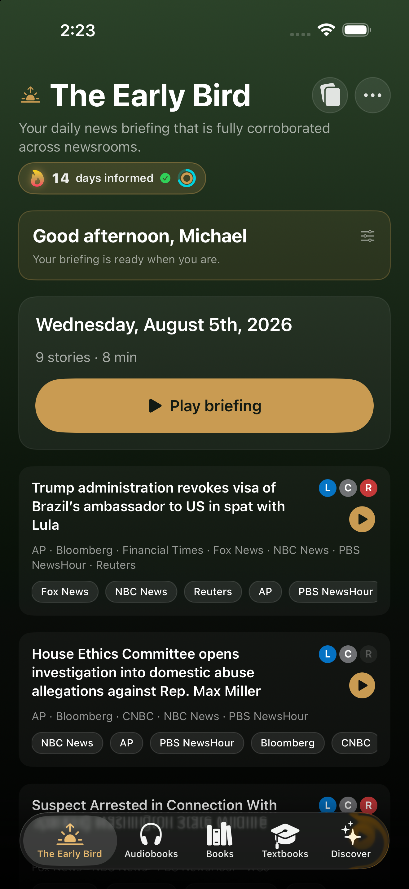 Quillstone: News & Audiobooks
