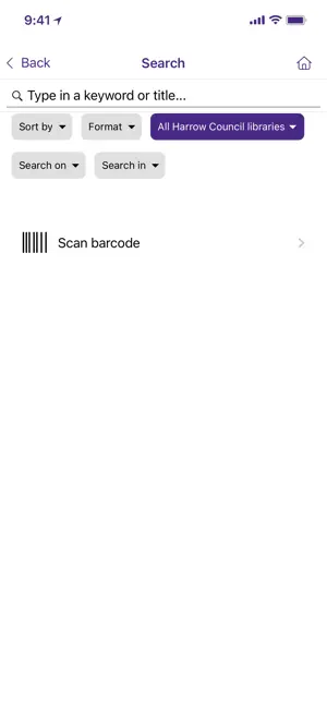 Harrow Libraries screenshot 2