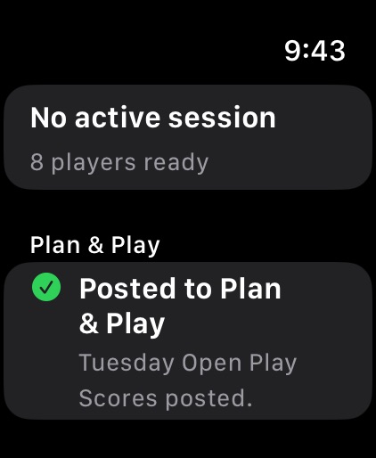 Apple Watch screenshot