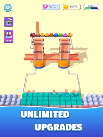 Train Miner: Idle Construction iPad screenshot