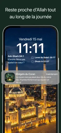 Capture d'écran de Widgets Du Coran: Versets sur iPhone 1