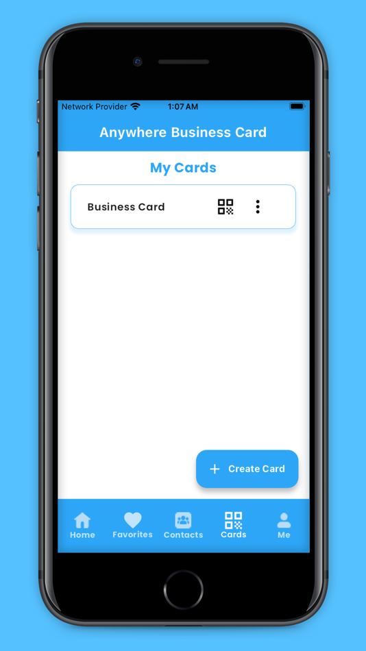 #2. Anywhere Business Card (iOS) 由: General Networking LLC