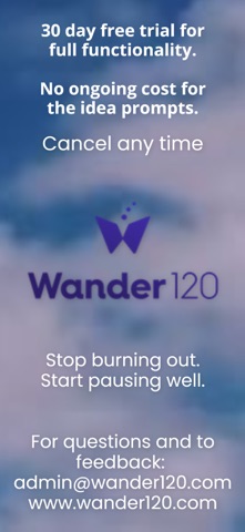 Wander120: reset your thinking Screenshot 8 of 8
