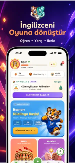 Lingo Clash: İngilizce Kelime screenshot 1