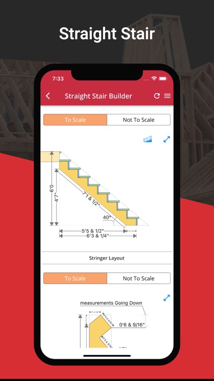 RedX Stairs - 3D Calculator screenshot-5