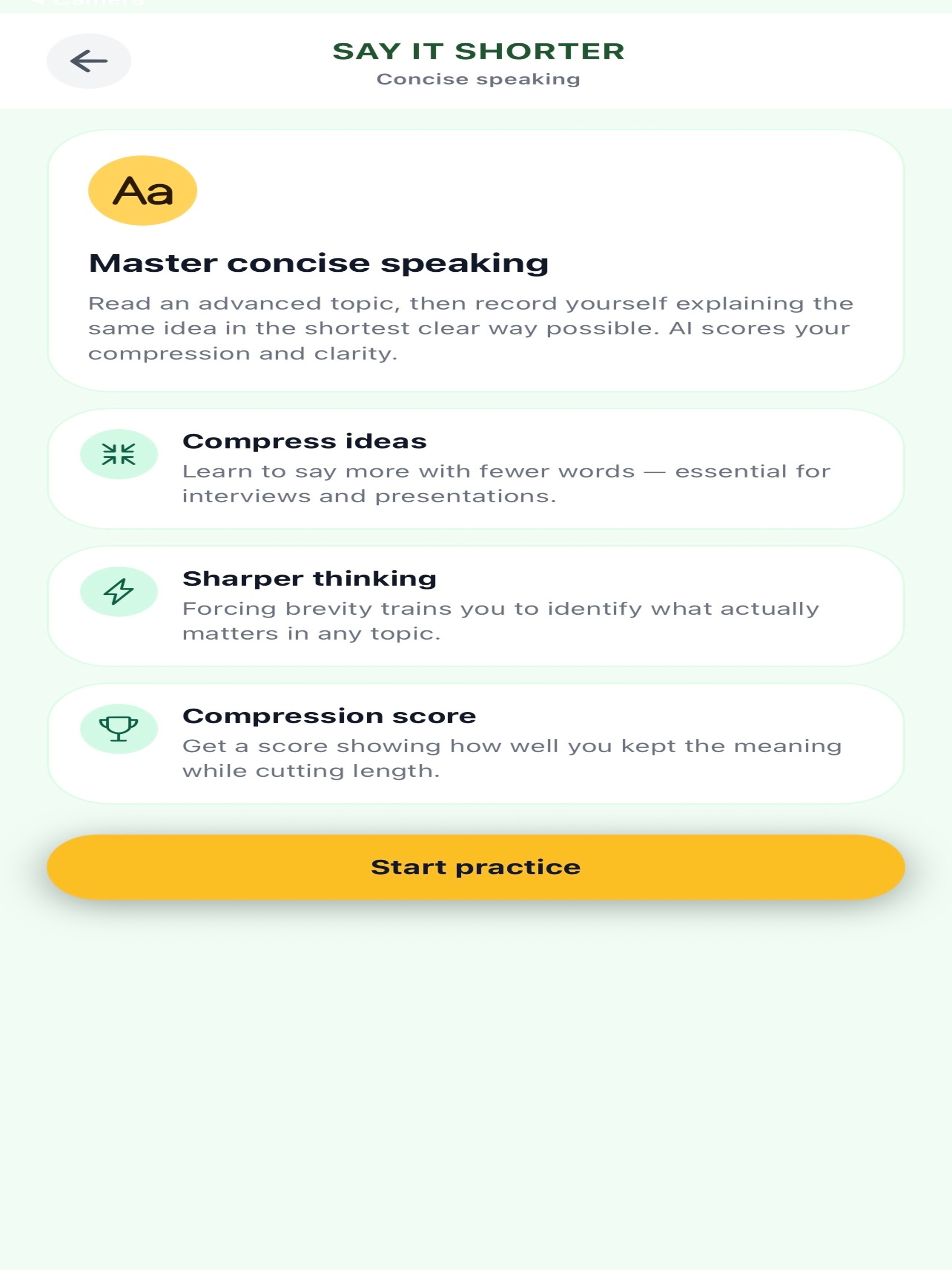 My Mynah: AI Speech Coach screenshot 15