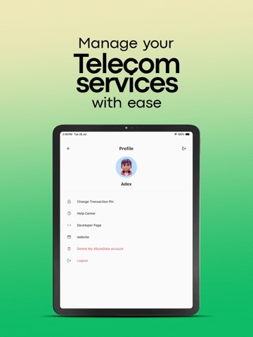 App screenshot