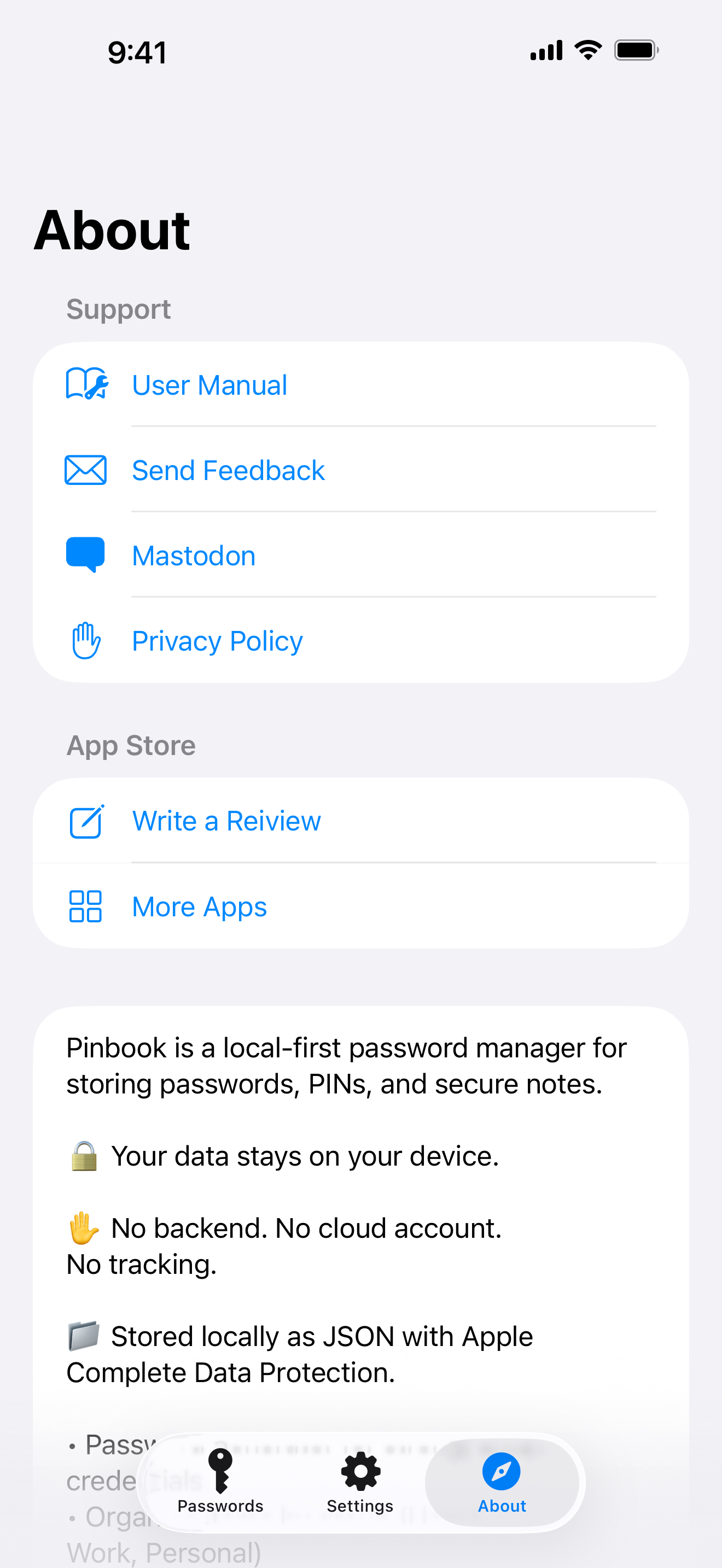 Pinbook screenshot 6