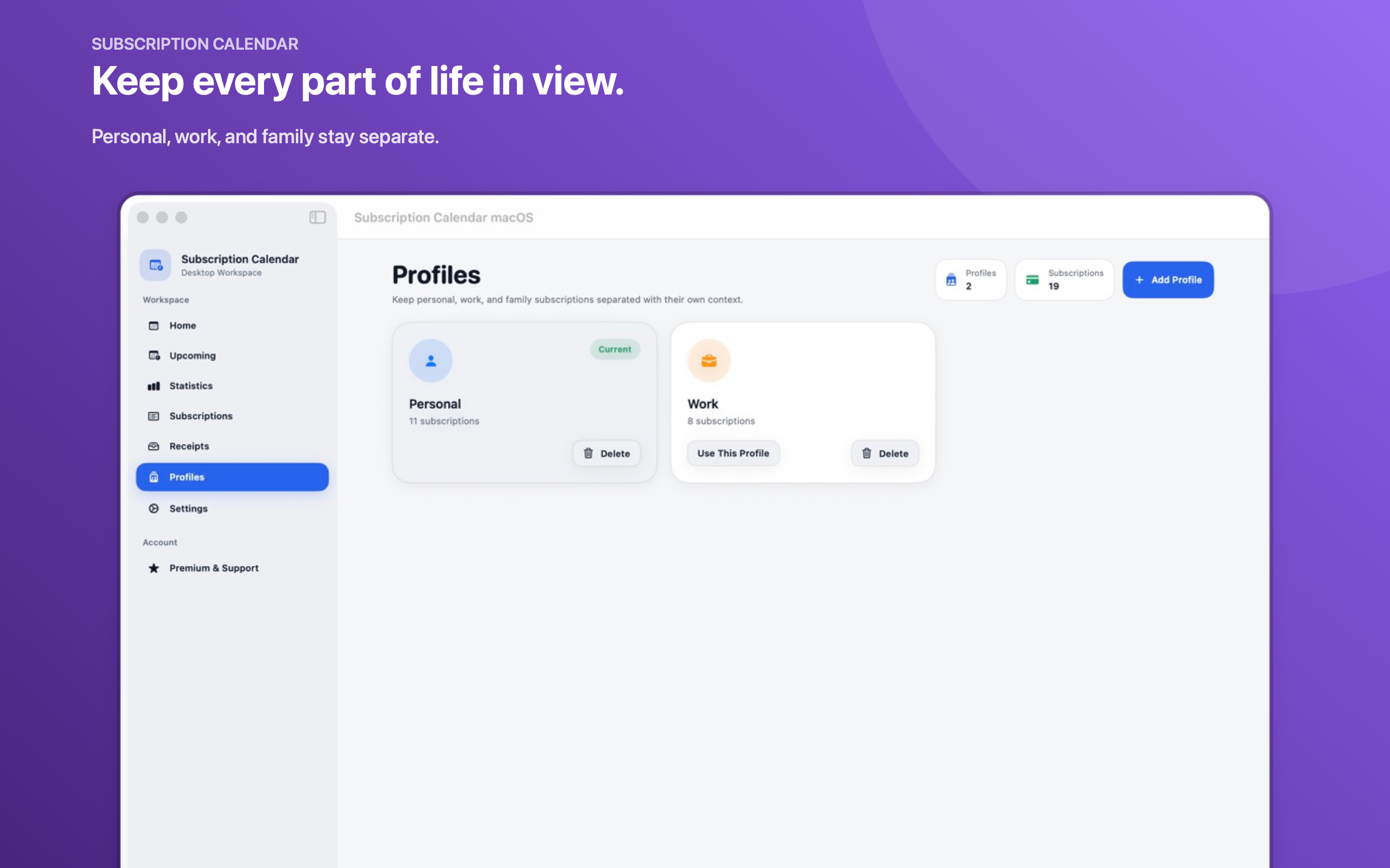 Subscription Calendar & Bills screenshot 14