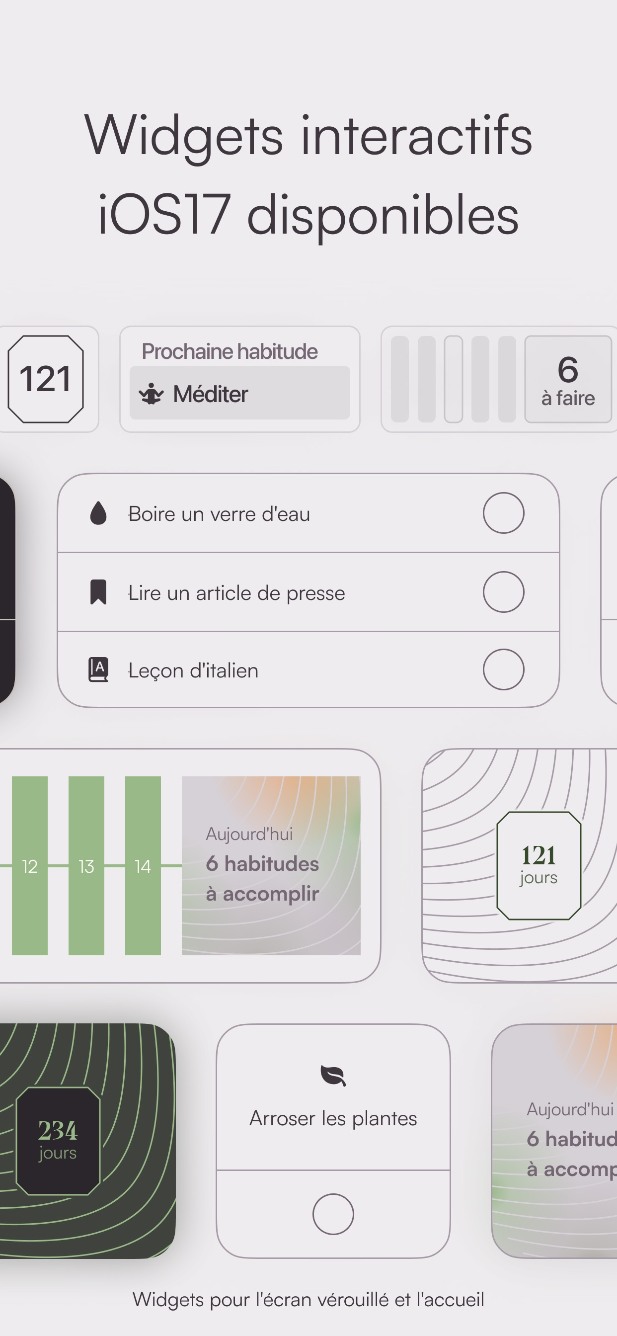 Habitudes, Suivi de résolution