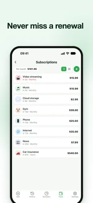 Parakit: Expense Tracker screenshot 4